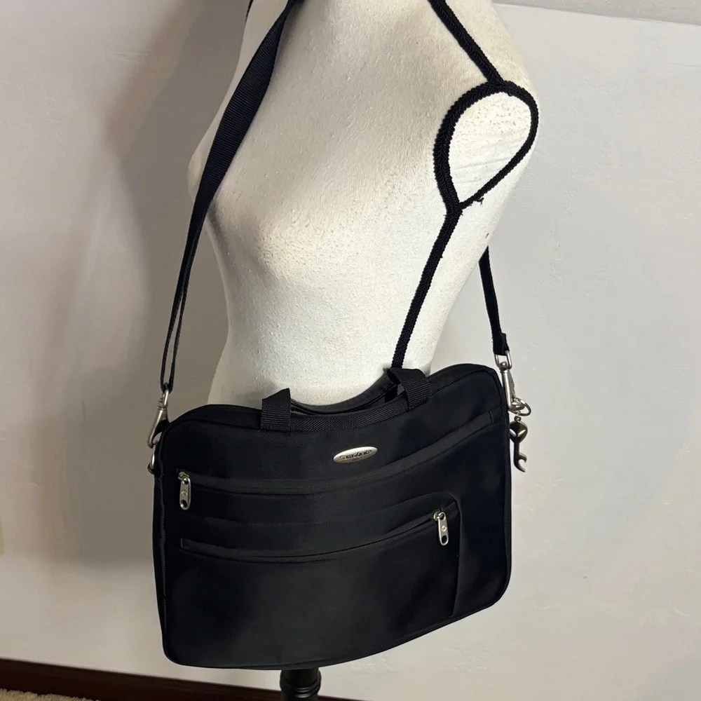Samsonite Black Laptop Bag for Men TOT8807